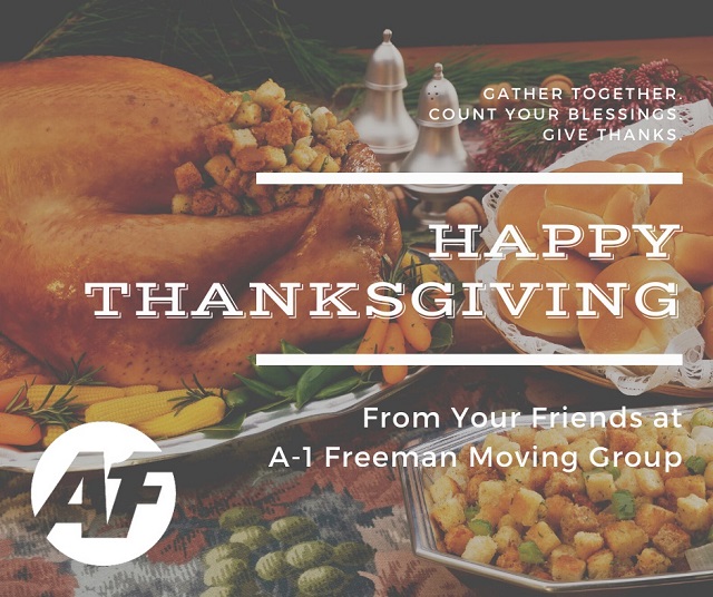 Happy Thanksgiving from A-1 Freeman